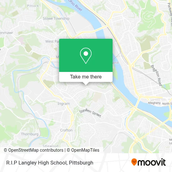 R.I.P Langley High School map