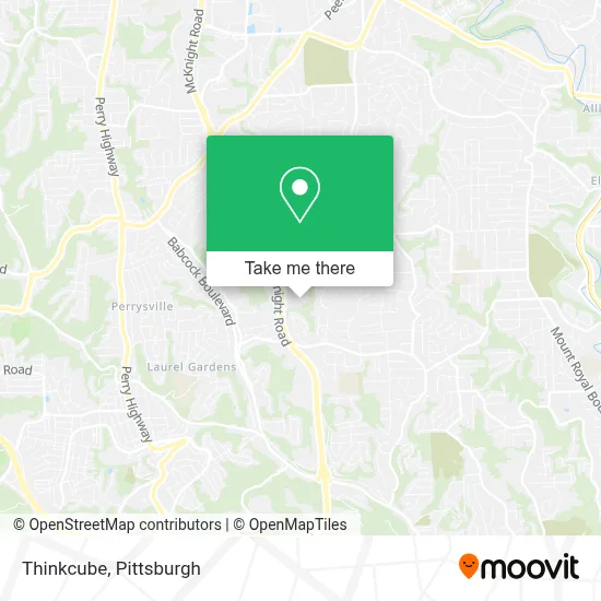 Thinkcube map