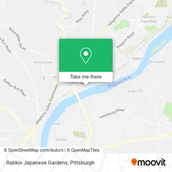 Rabkin Japanese Gardens map