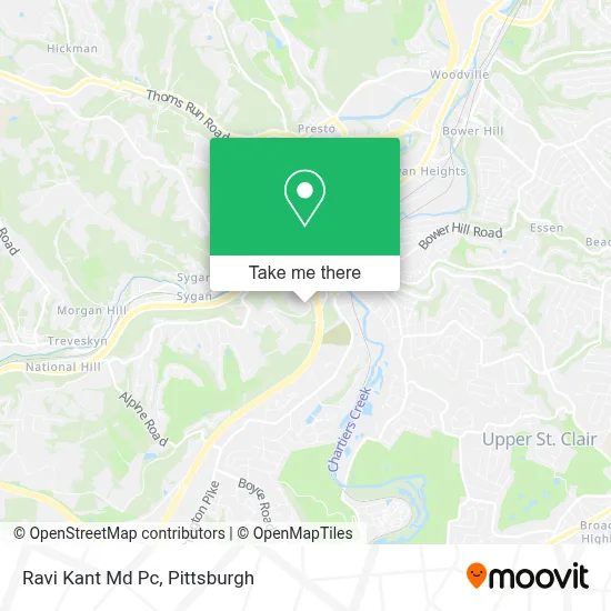 Ravi Kant Md Pc map