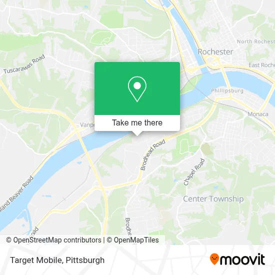 Target Mobile map