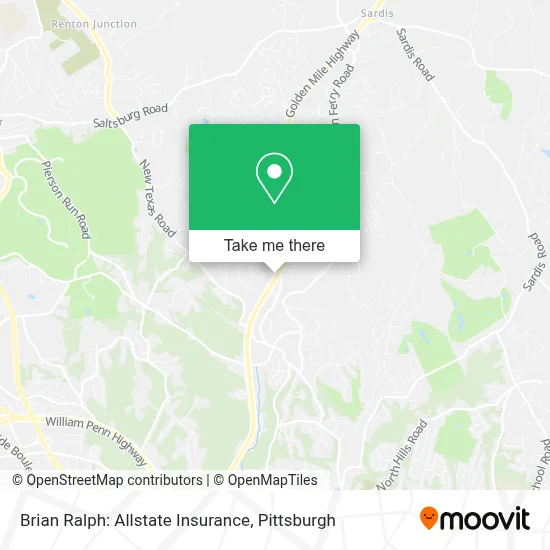 Brian Ralph: Allstate Insurance map