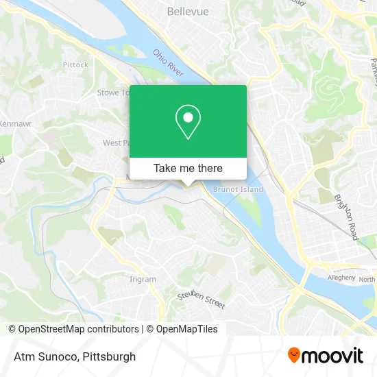 Atm Sunoco map