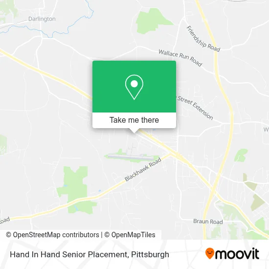 Hand In Hand Senior Placement map
