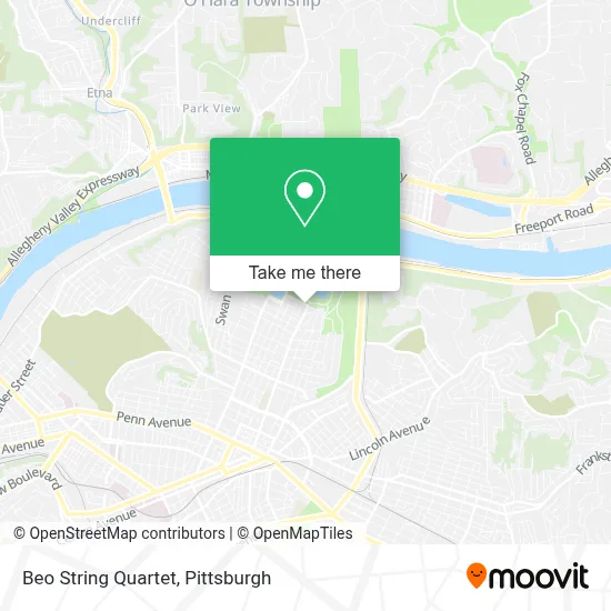 Beo String Quartet map