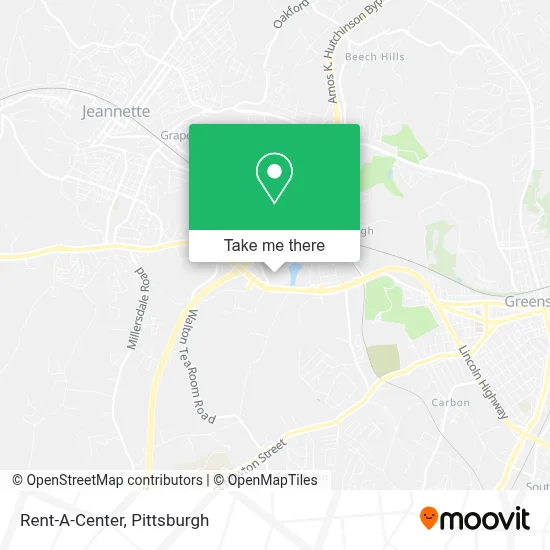 Rent-A-Center map