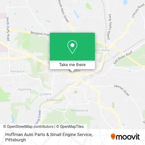 Hoffman Auto Parts & Small Engine Service map