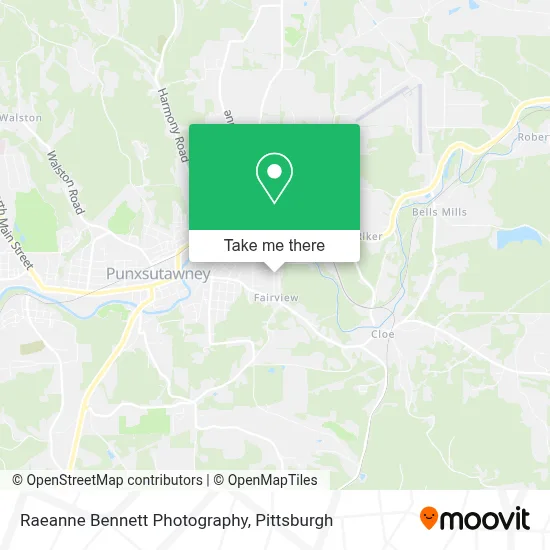 Raeanne Bennett Photography map