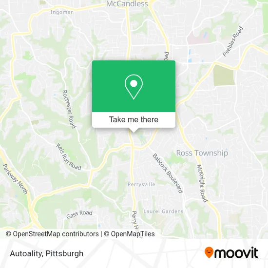 Autoality map