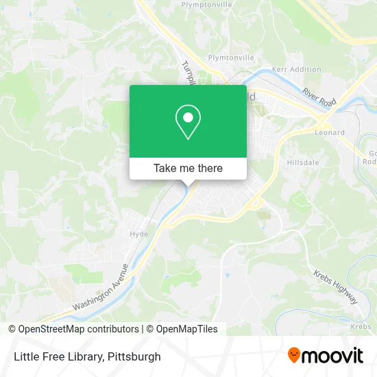 Little Free Library map