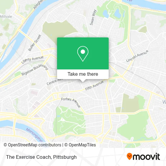 The Exercise Coach map