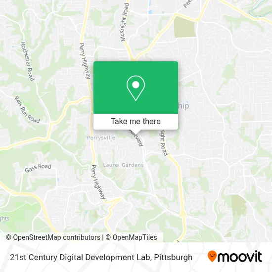 21st Century Digital Development Lab map