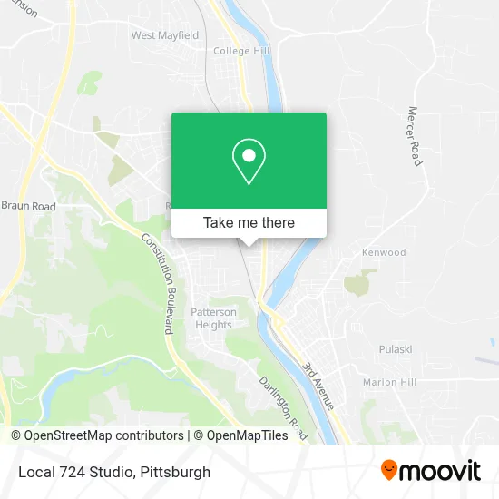 Local 724 Studio map