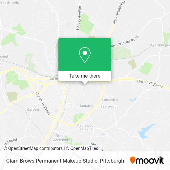 Glam Brows Permanent Makeup Studio map