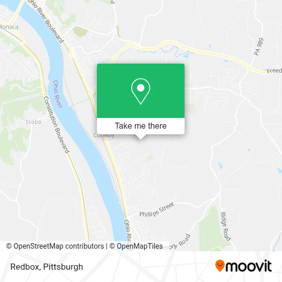 Redbox map