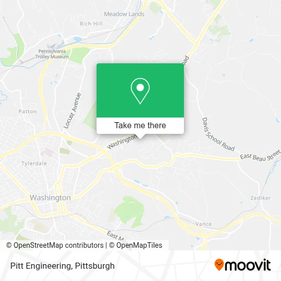 Pitt Engineering map