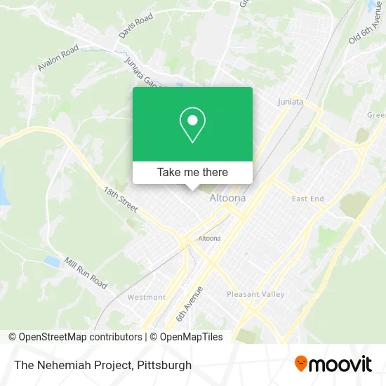 The Nehemiah Project map