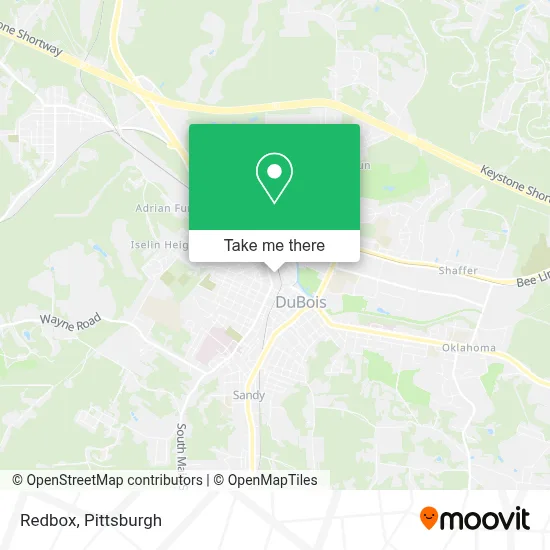 Redbox map