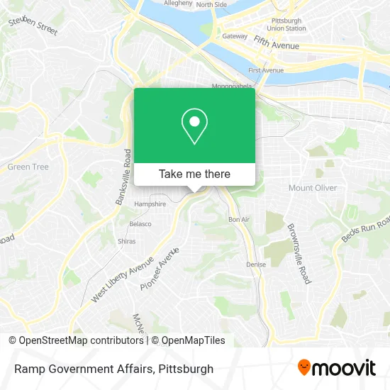Ramp Government Affairs map