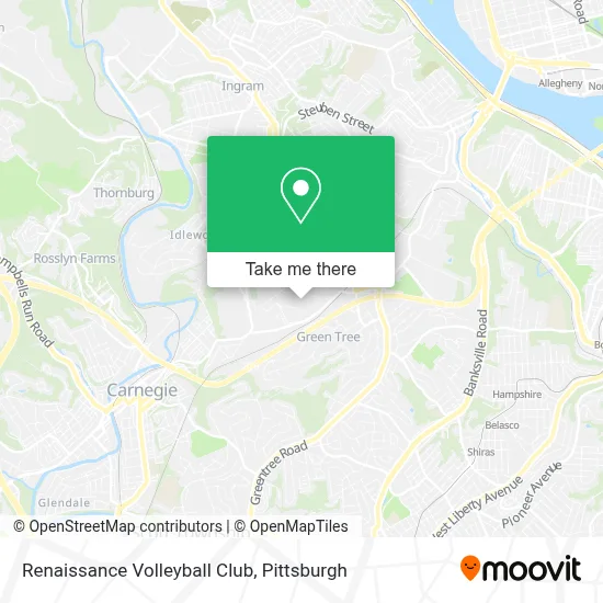 Renaissance Volleyball Club map