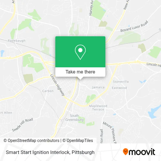 Smart Start Ignition Interlock map