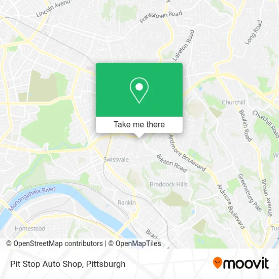 Pit Stop Auto Shop map