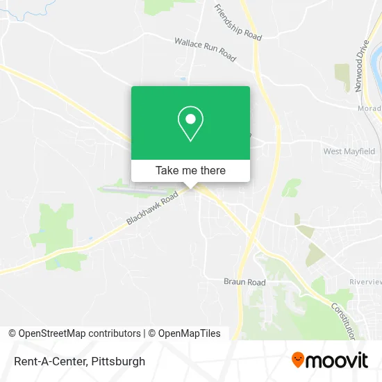 Rent-A-Center map