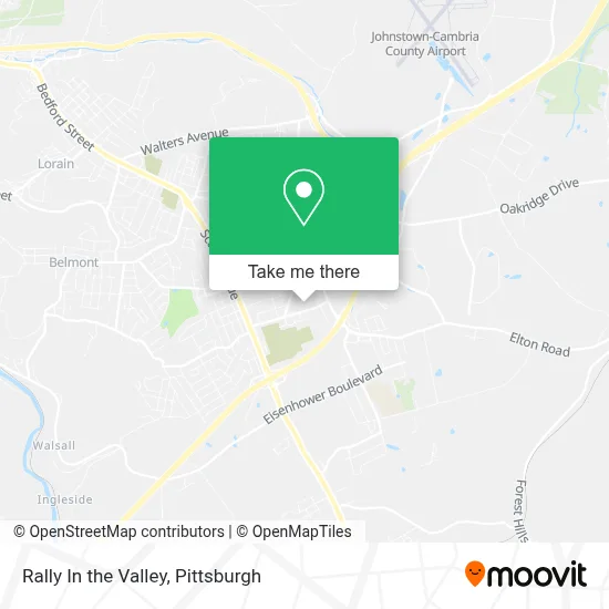 Rally In the Valley map