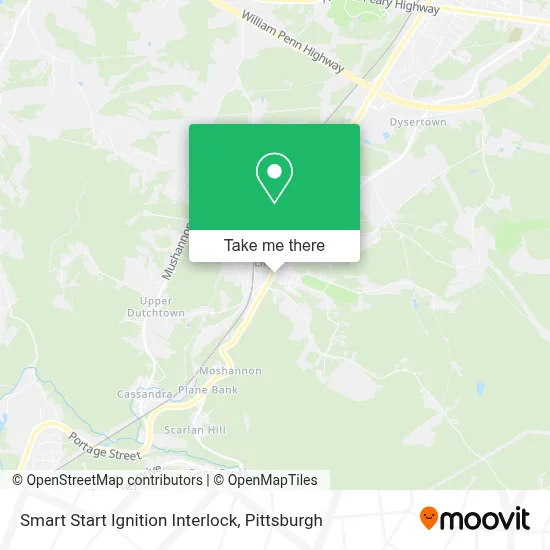 Smart Start Ignition Interlock map