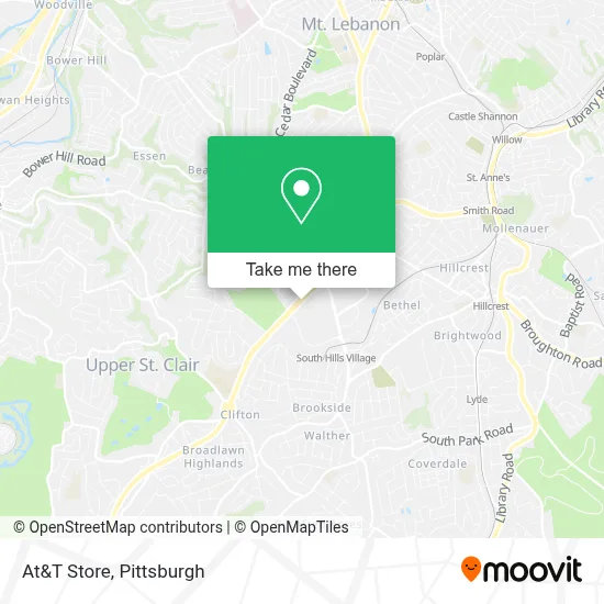 At&T Store map