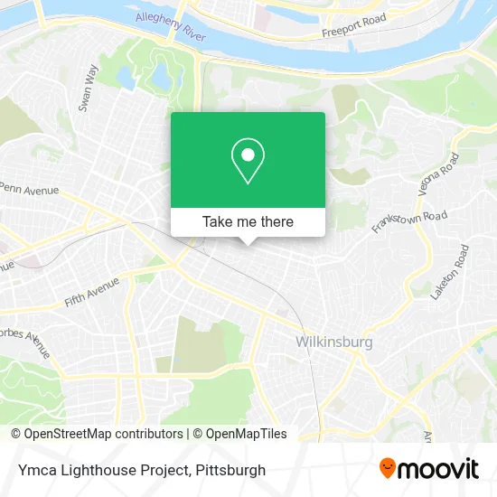 Ymca Lighthouse Project map