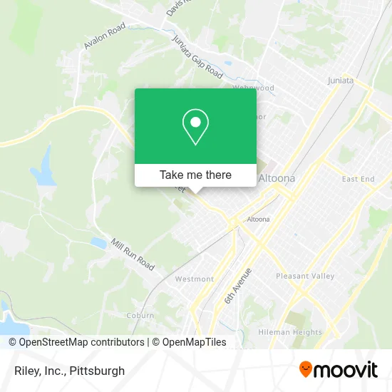 Riley, Inc. map