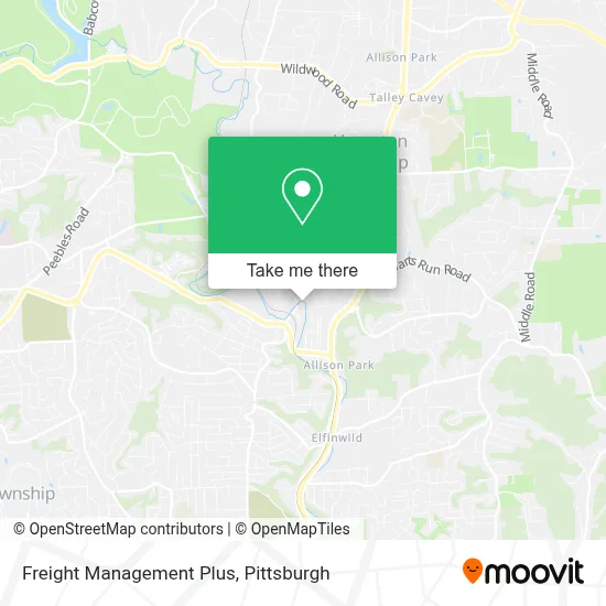 Freight Management Plus map
