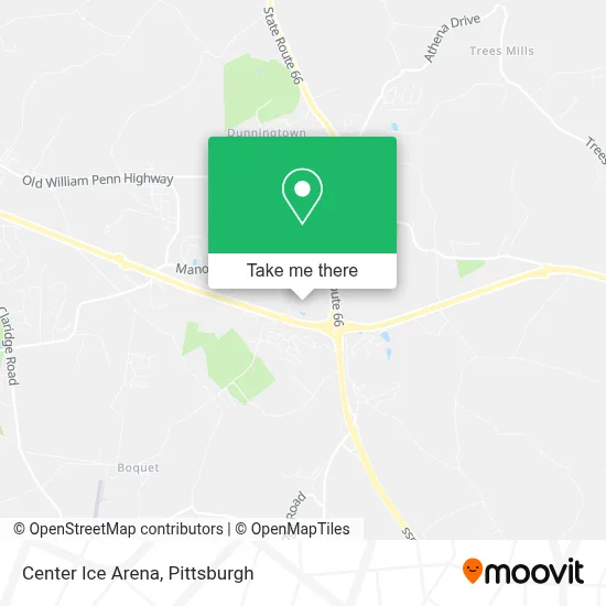 Center Ice Arena map