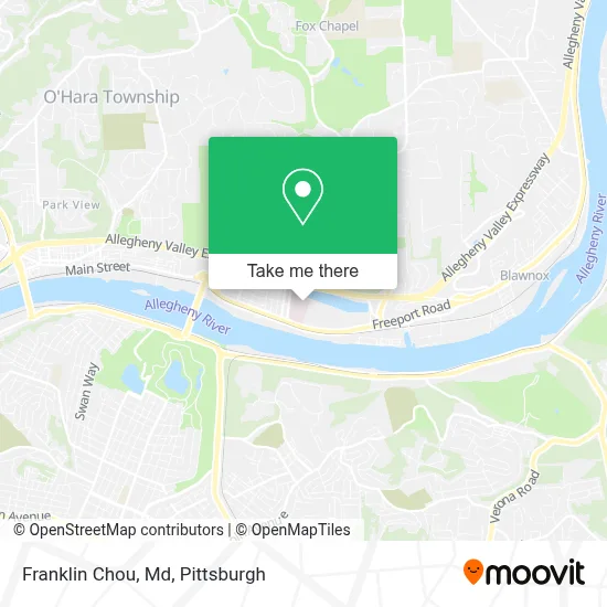 Franklin Chou, Md map