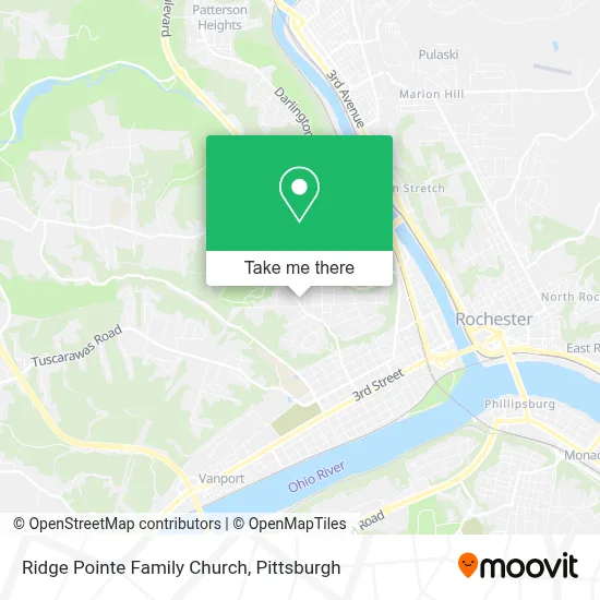 Ridge Pointe Family Church map