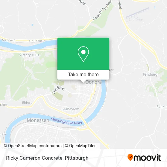 Ricky Cameron Concrete map