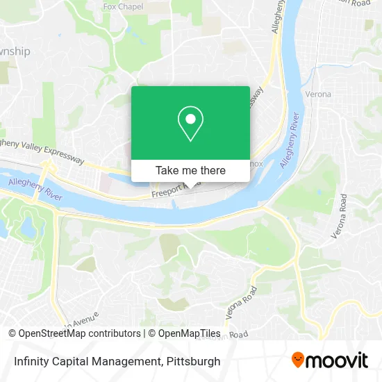 Infinity Capital Management map