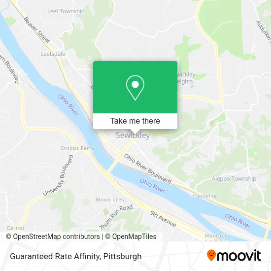 Guaranteed Rate Affinity map