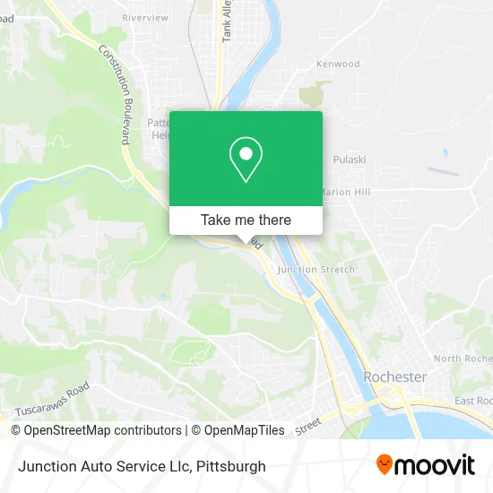 Junction Auto Service Llc map