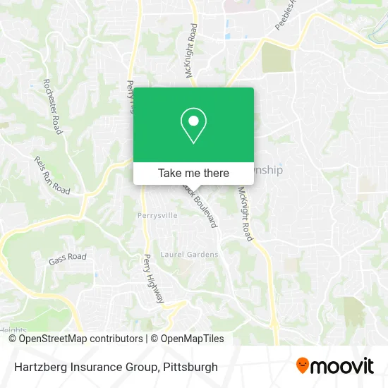 Hartzberg Insurance Group map