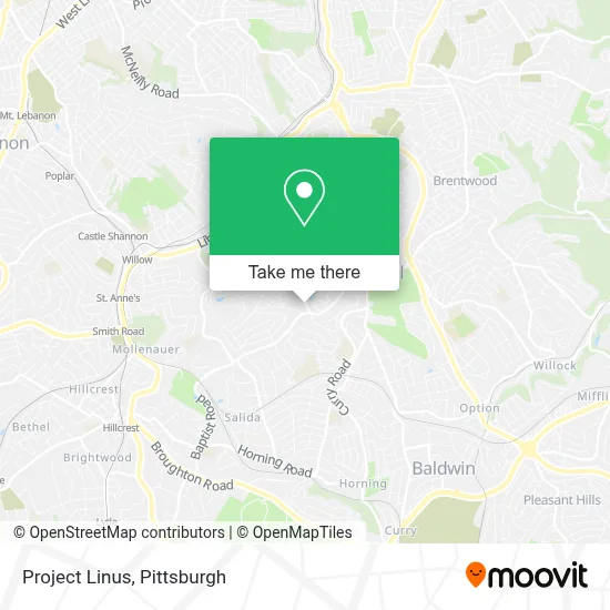 Project Linus map