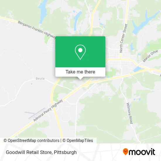 Goodwill Retail Store map