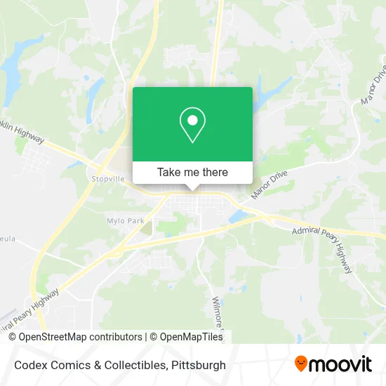Codex Comics & Collectibles map