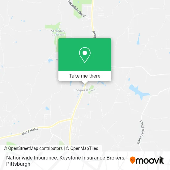 Nationwide Insurance: Keystone Insurance Brokers map