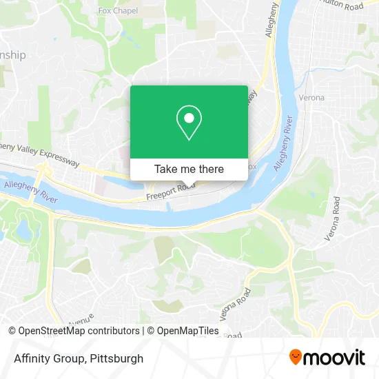 Affinity Group map