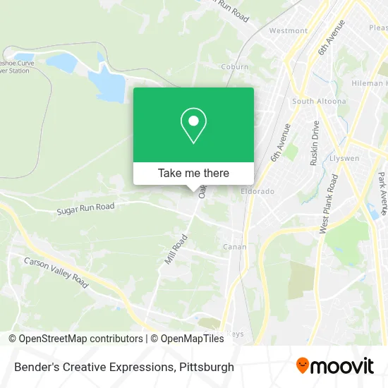 Bender's Creative Expressions map