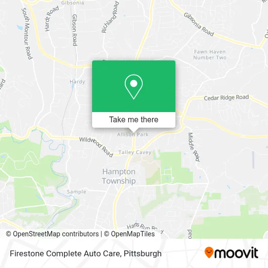 Firestone Complete Auto Care map