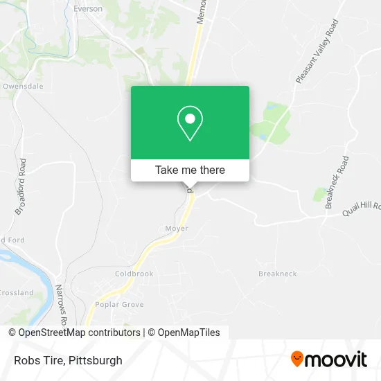 Robs Tire map