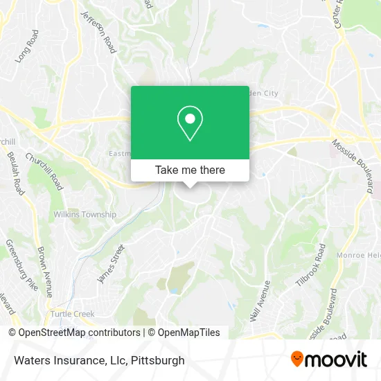 Waters Insurance, Llc map